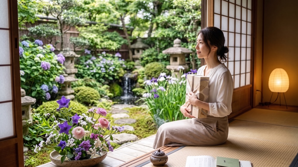 相手の厚意を受け止める遺族