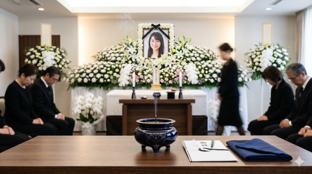 大学生の葬儀参列マナー、香典とハンカチ代用の袱紗