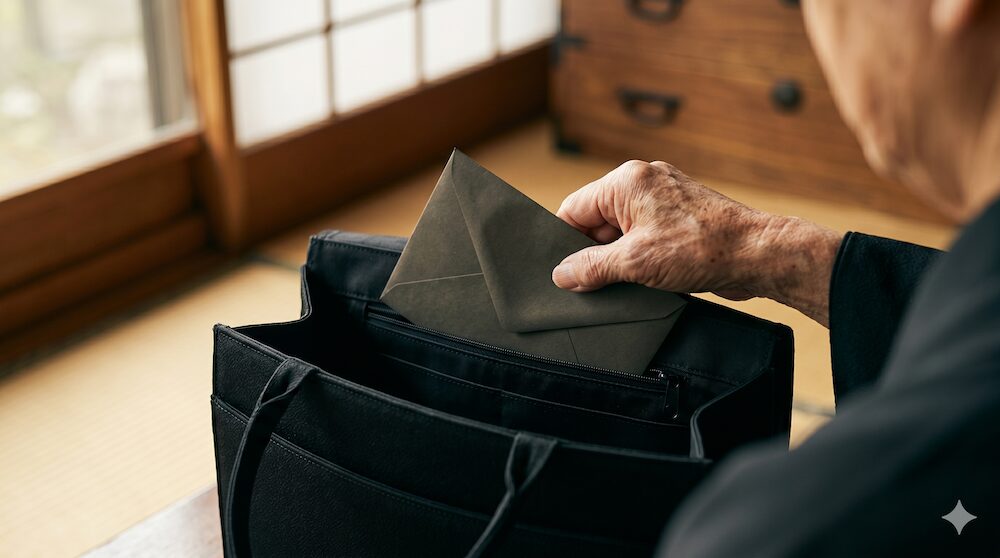 ッグの奥深くへ財布を隠す引き算の作法