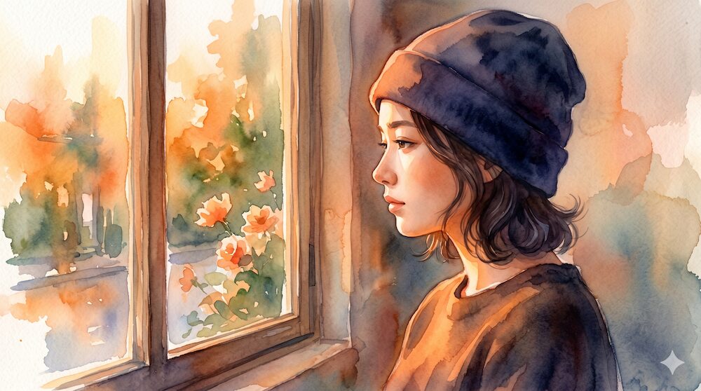 手術後に葬式で帽子をかぶる参列者の葛藤と優しい配慮