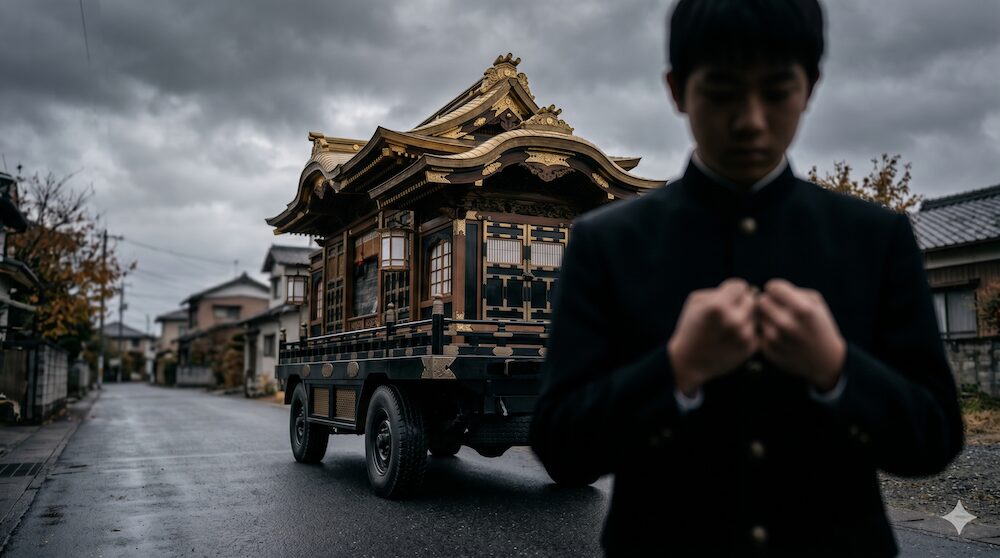 霊柩車が通る時に親指を隠す迷信の記憶