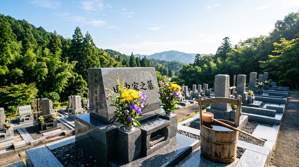 月命日に訪れる清らかなお墓参り