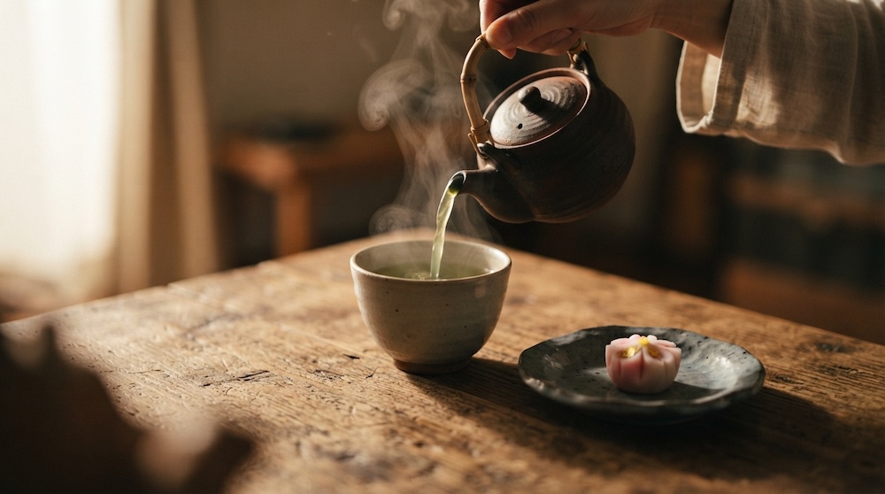 入仏法要のおもてなしに整えるお茶