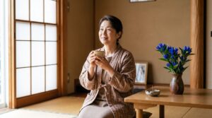 遺影を長く飾る迷いが晴れる穏やかな朝